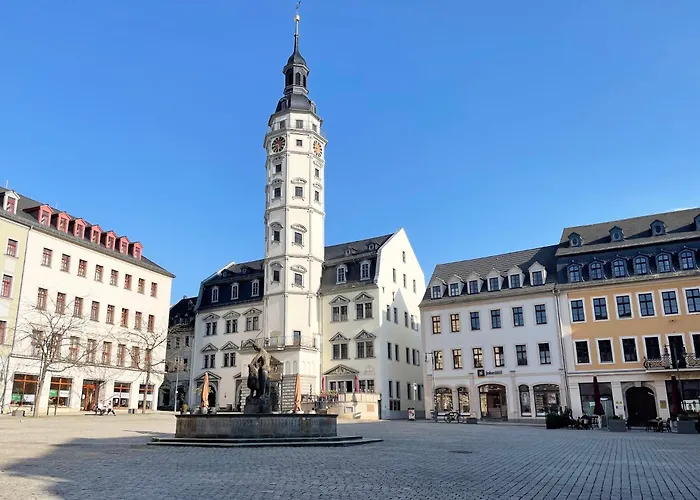 Klassik Design-luxus-apartment, Nahe Marktplatz * Gera